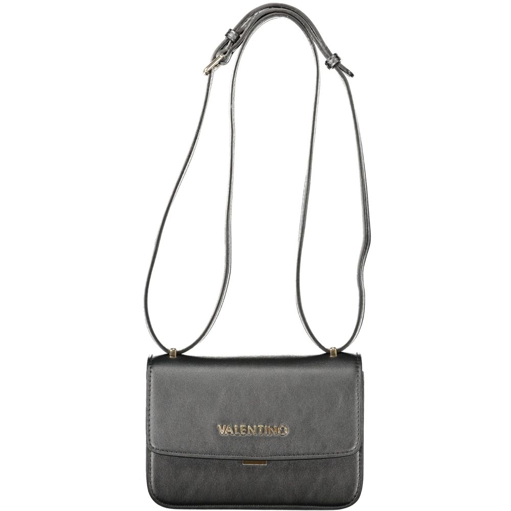 Black Polyurethane Womens Bag
