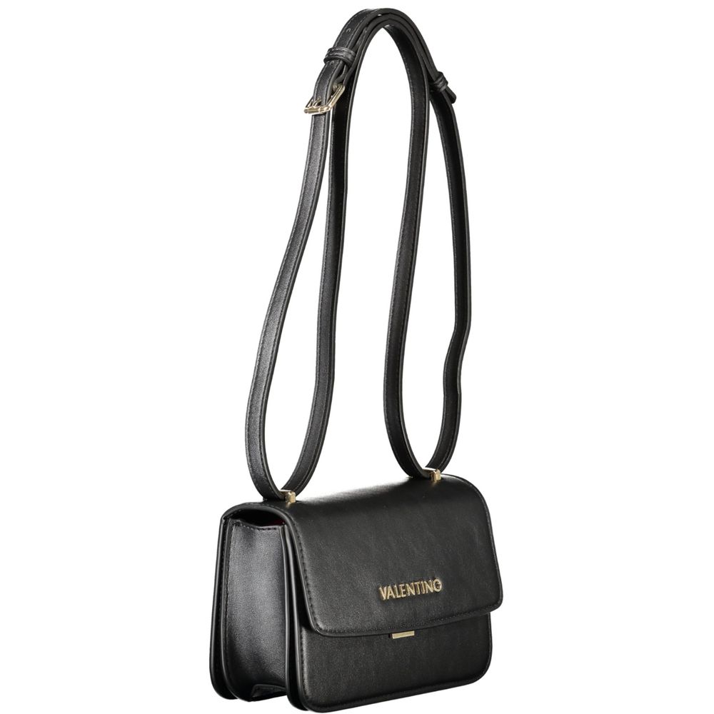 Black Polyurethane Womens Bag