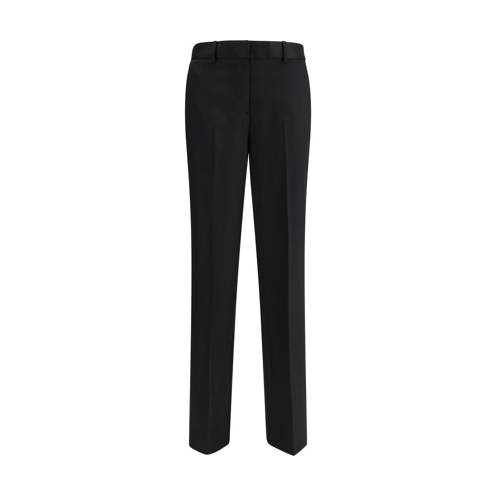 Black Wool Oves Aries Pants