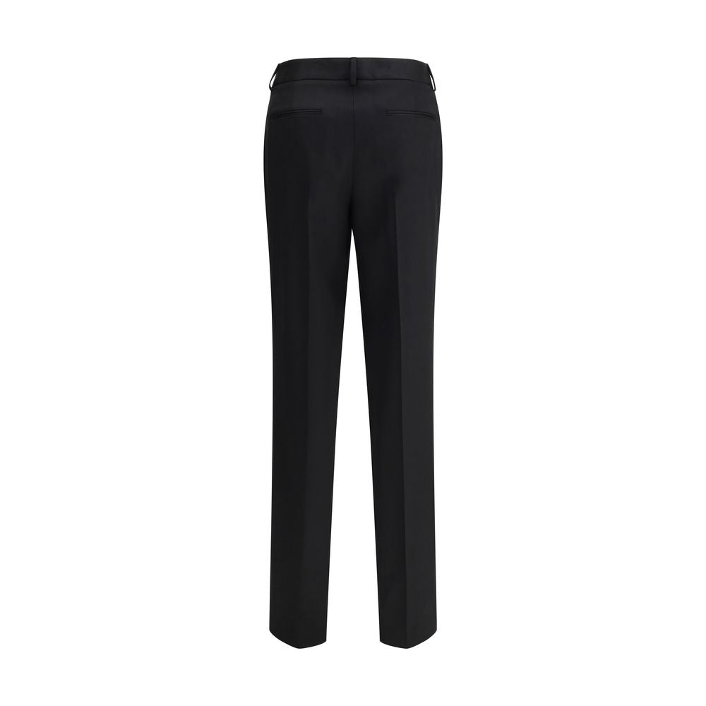 Black Wool Oves Aries Pants