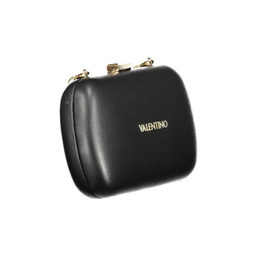 Black Polyurethane Women's Bag