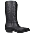 Black Cotton Boots