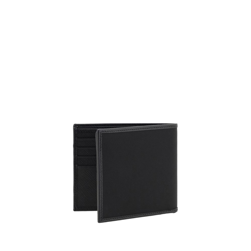 Black Recycled Polyamide Wallet
