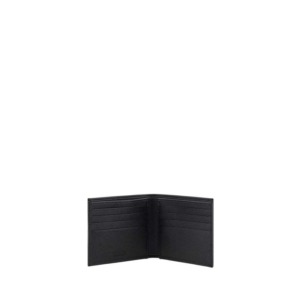 Black Recycled Polyamide Wallet