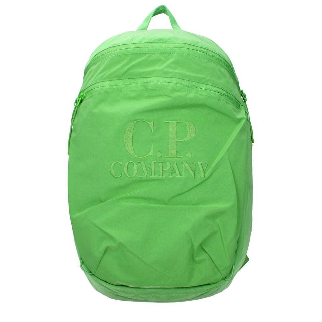 Green Fabric Backpack