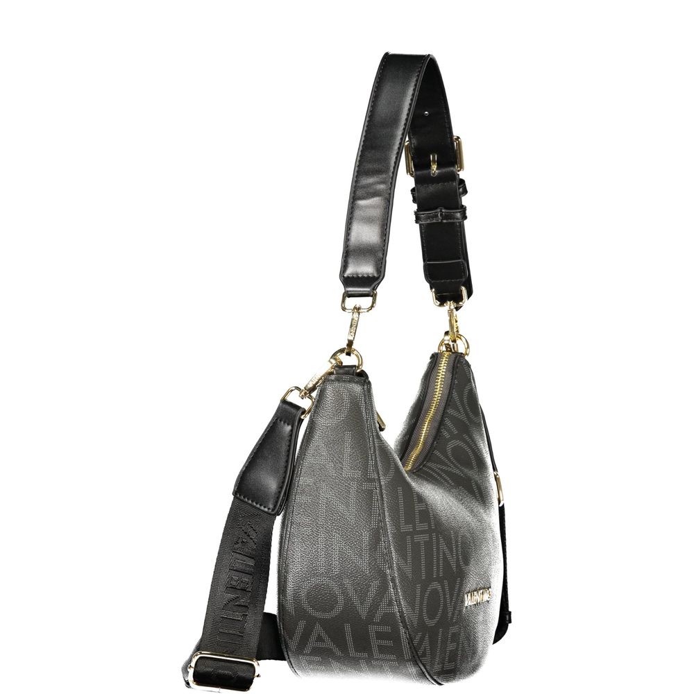 Black Polyurethane Womens Bag