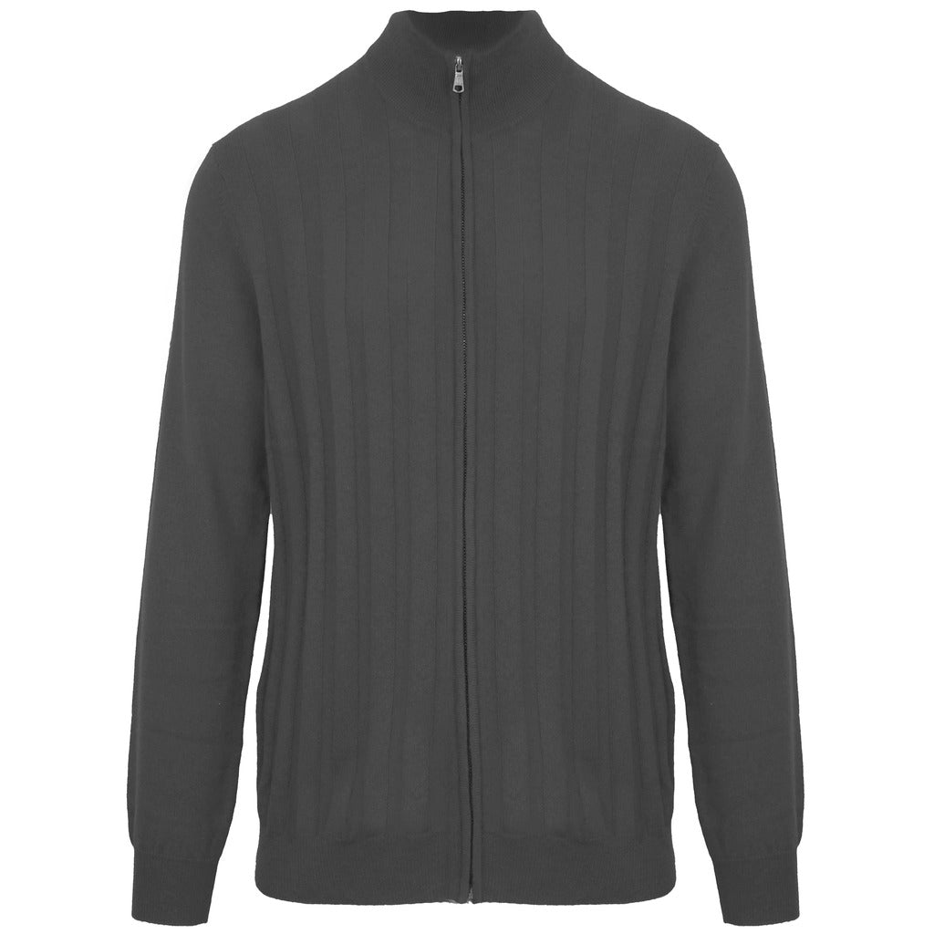 malo - cardigan zip antracite