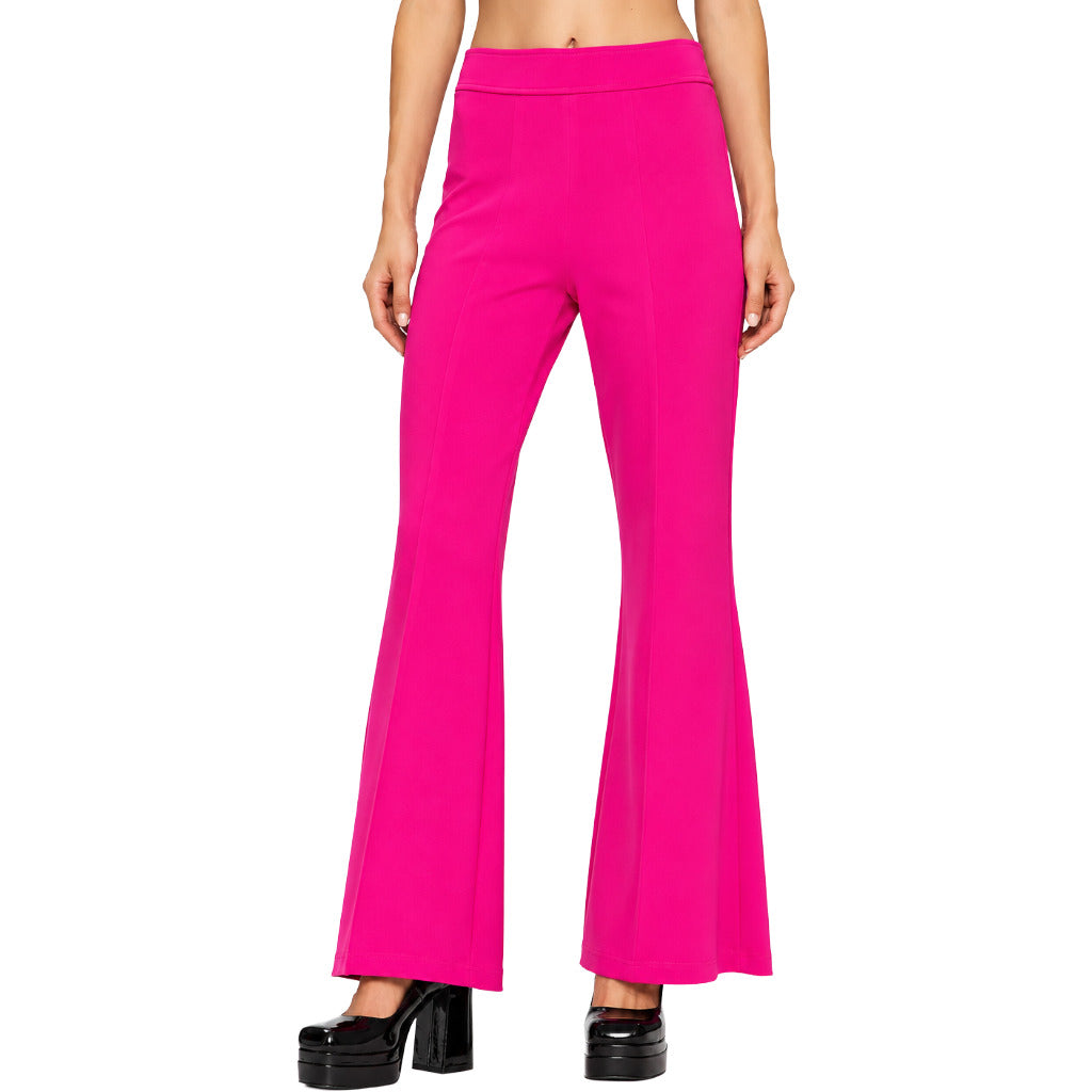 pinko - pantaloni porfiria fucsia