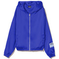 comme des fuckdown - giacca in raso blu