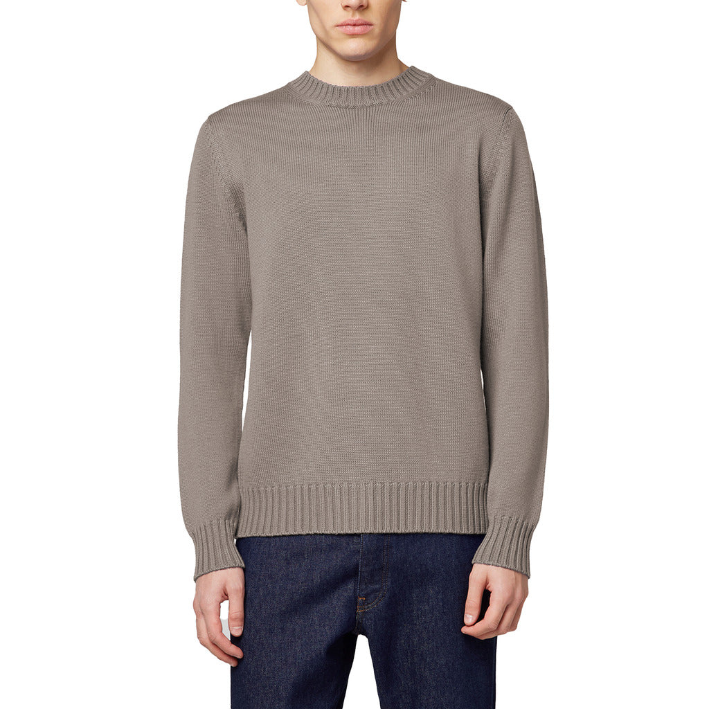 alpha studio - crewneck longsleeve cashmere