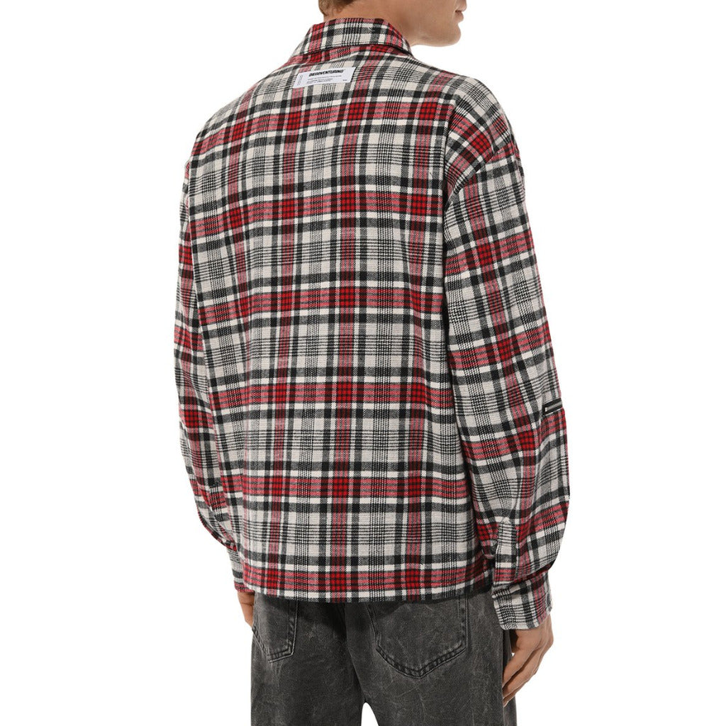 diego venturino - giacca tartan all-zip