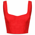 pinko - titone top rosso