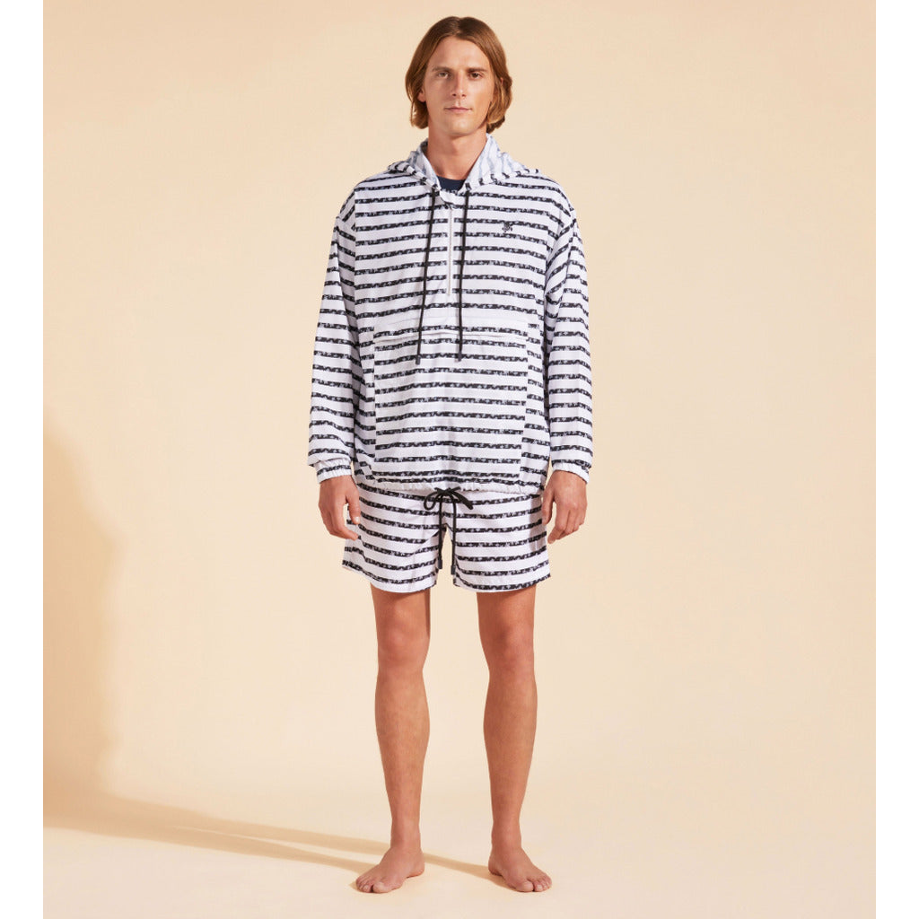 vilebrequin - Striped Turtle Round Micro Jacket