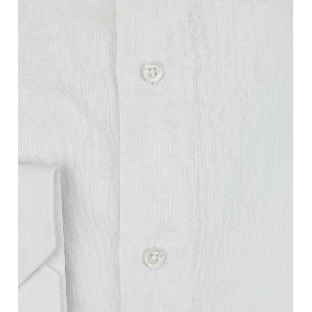 bagutta - camicia button down bianco
