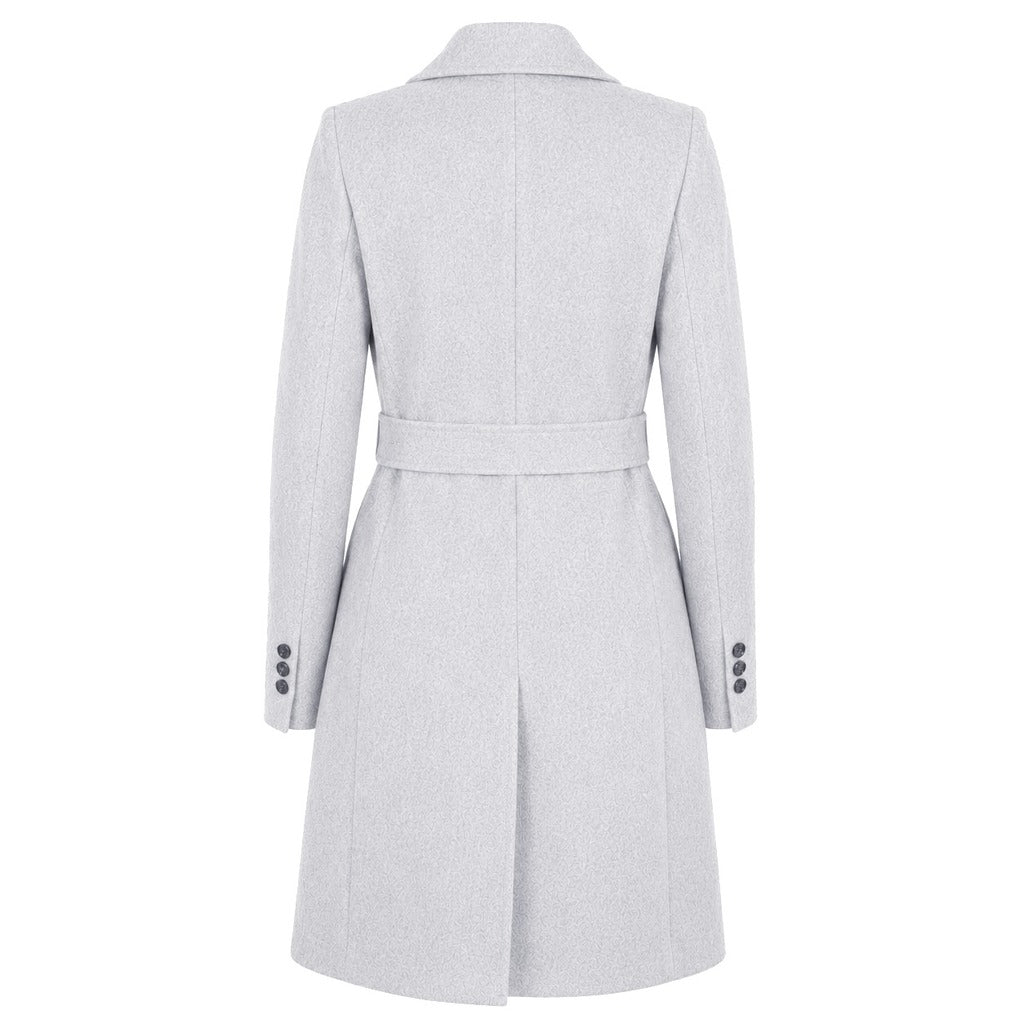 loro piana tessuto - cappotto capolavoro ghiaccio