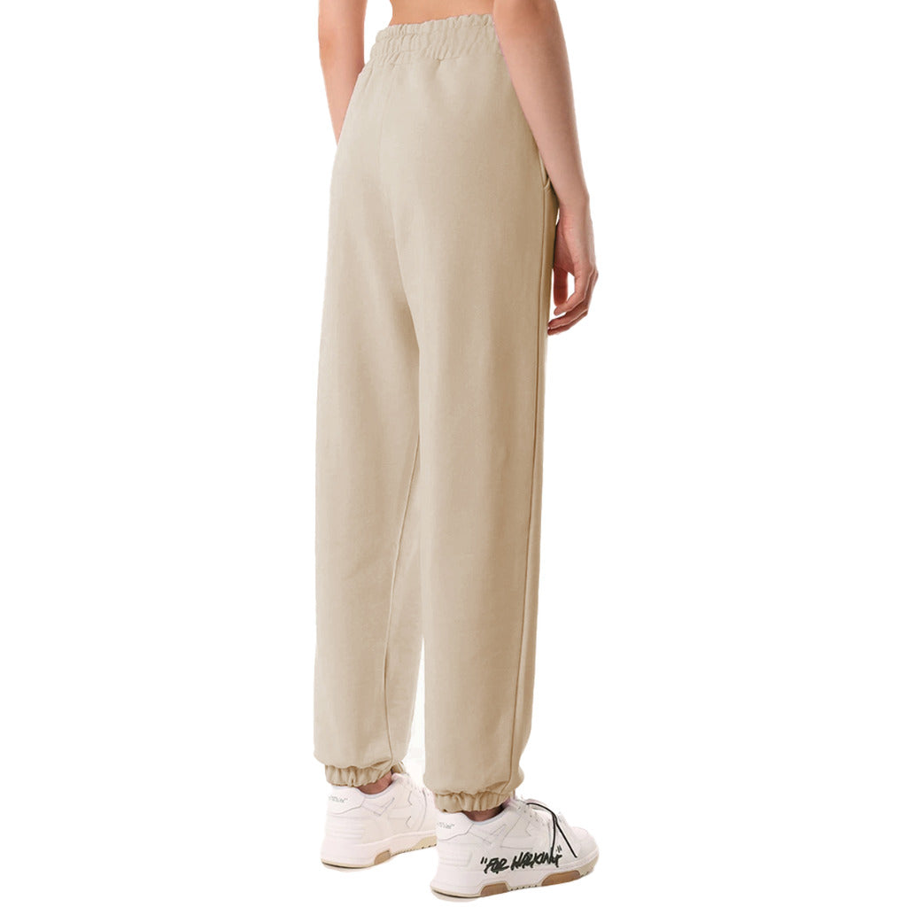 comme des fuckdown - pantaloni felpa beige
