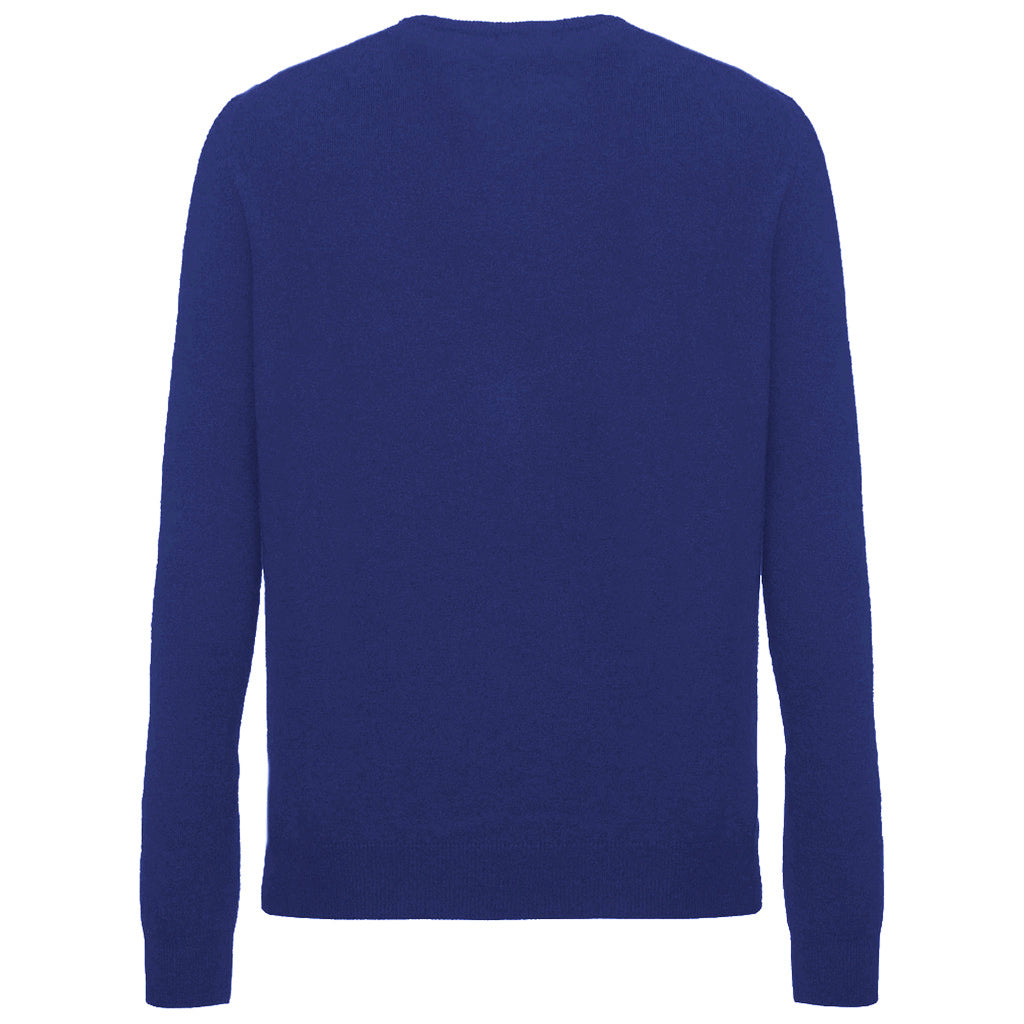 malo - paricollo misto cashmere zaffiro