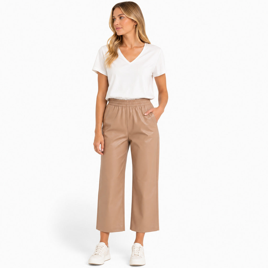 pinko - pantalone in pelle