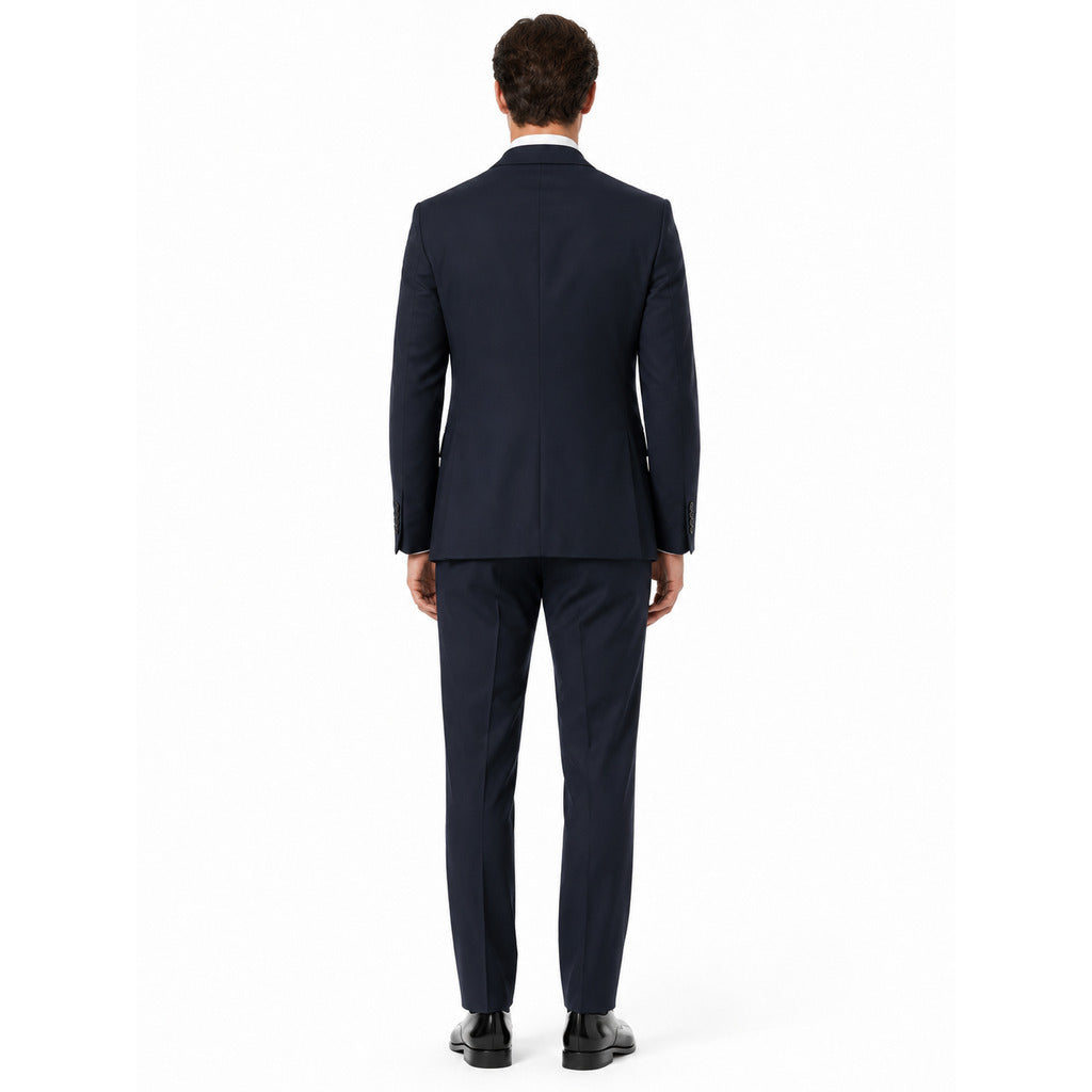 ermenegildo zegna tessuto - Completo lana blu navy