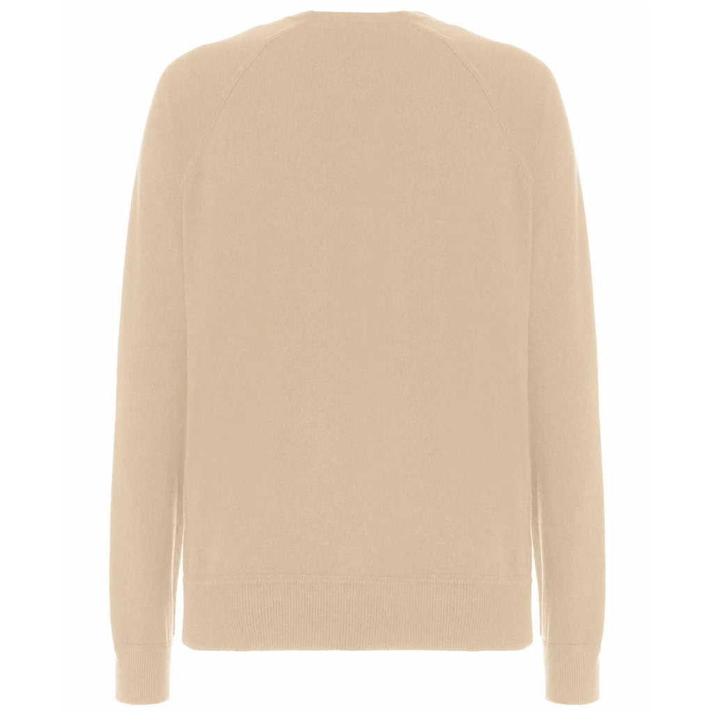 malo - paricollo misto cashmere beige