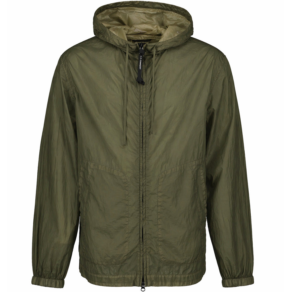c.p. company - Light Microweave Laminated jacket