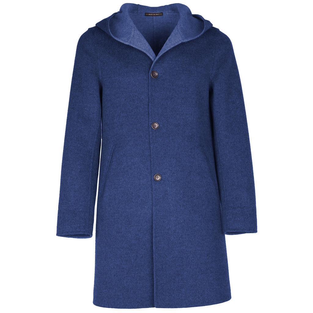 loro piana tessuto - cappotto capolavoro blu