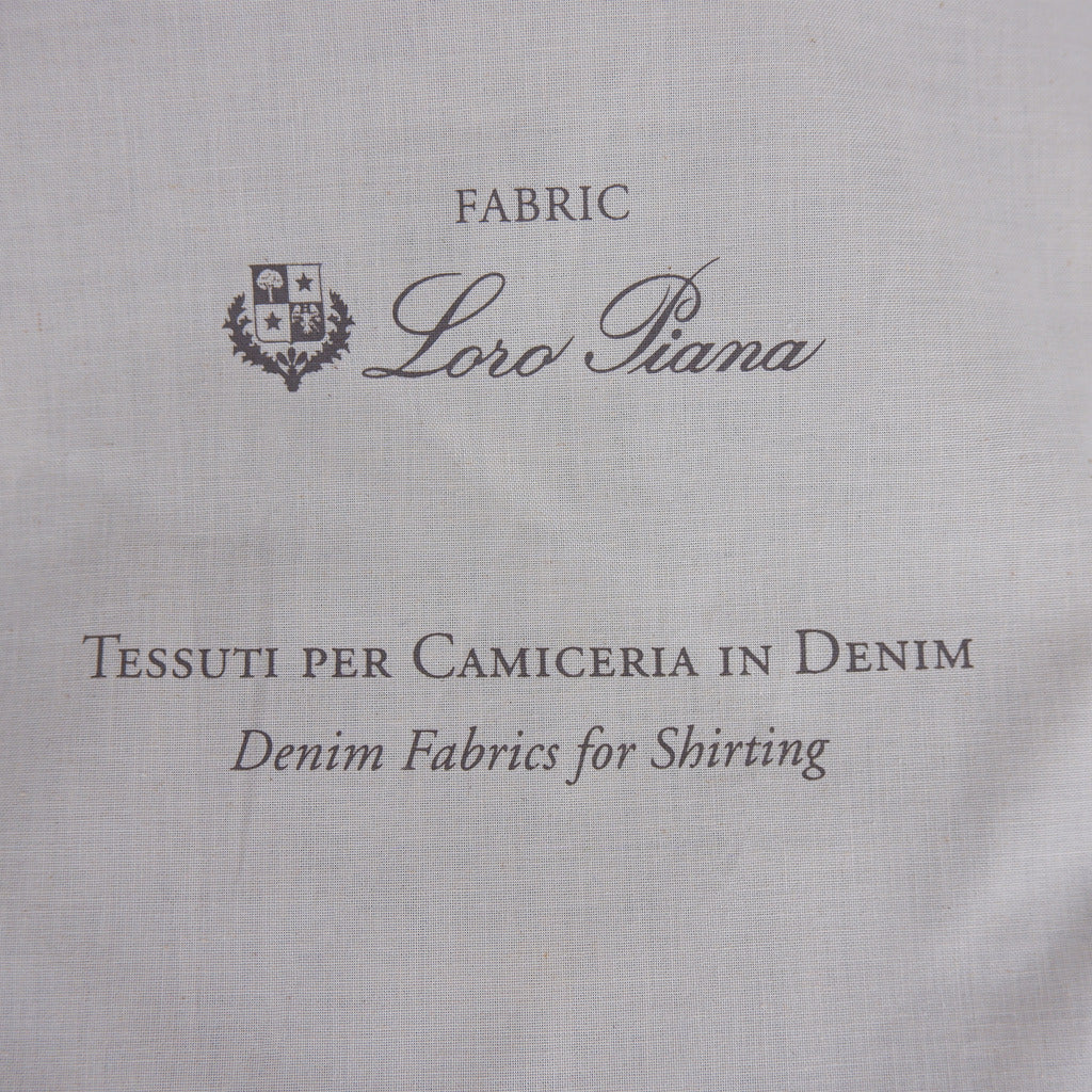 loro piana tessuto - camicia manica lunga