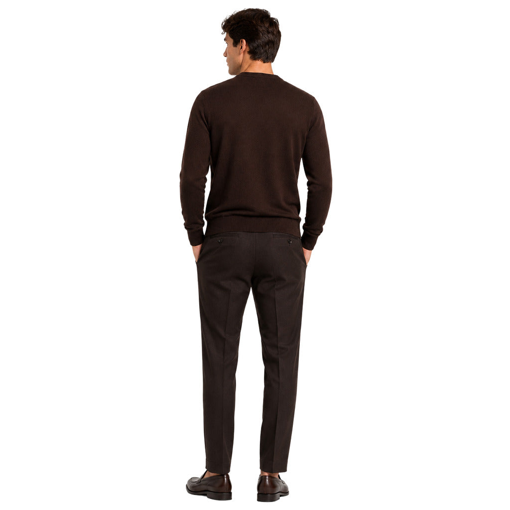 alpha studio - Maglia girocollo lana merino