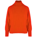 malo - collo alto cashmere brick