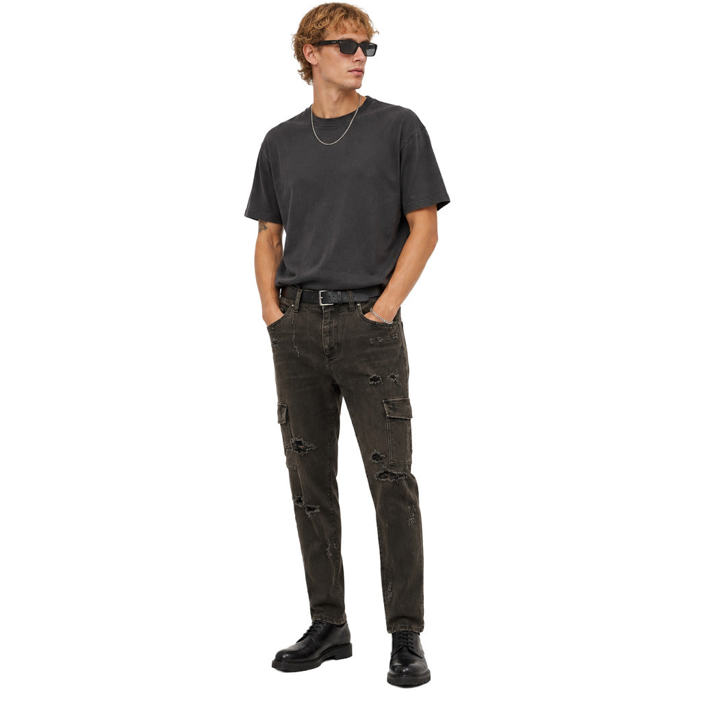 dolce & gabbana - Pantalone in denim cargo