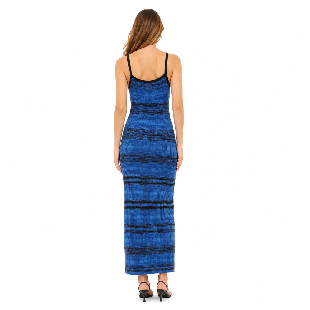 patrizia pepe - abito blu black chine