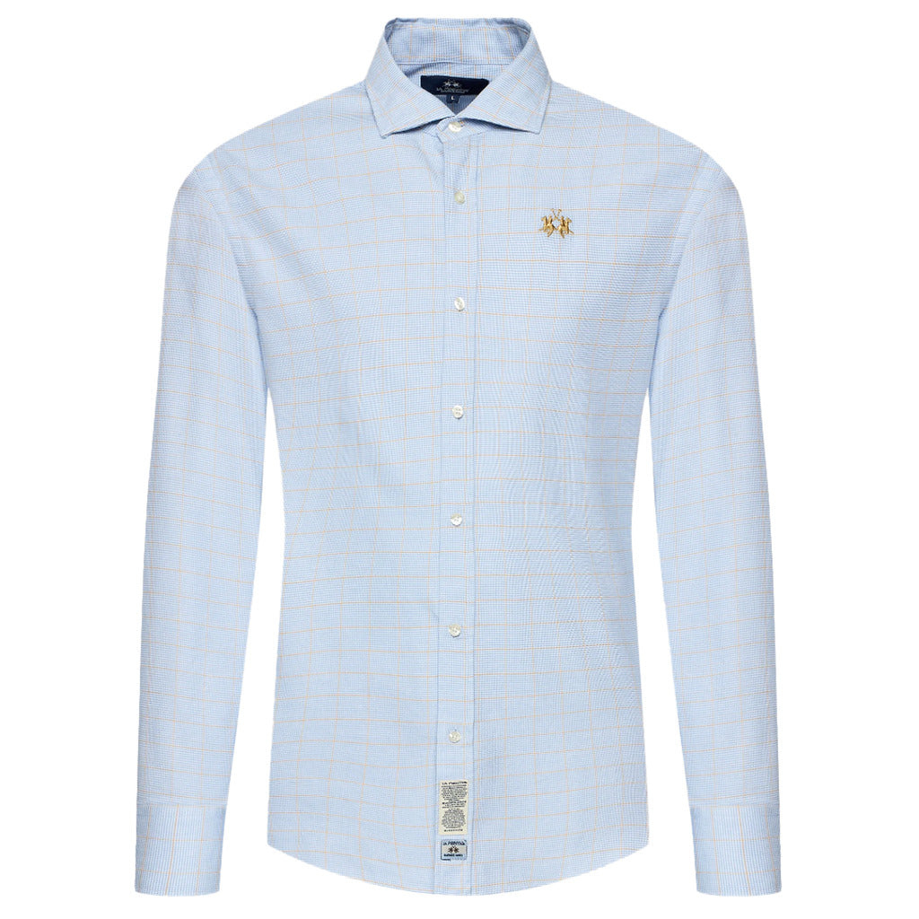 la martina - man shirt dobby poplin