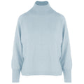 malo - collo alto cashmere acqua