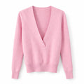patrizia pepe - maglia rosa scollo V