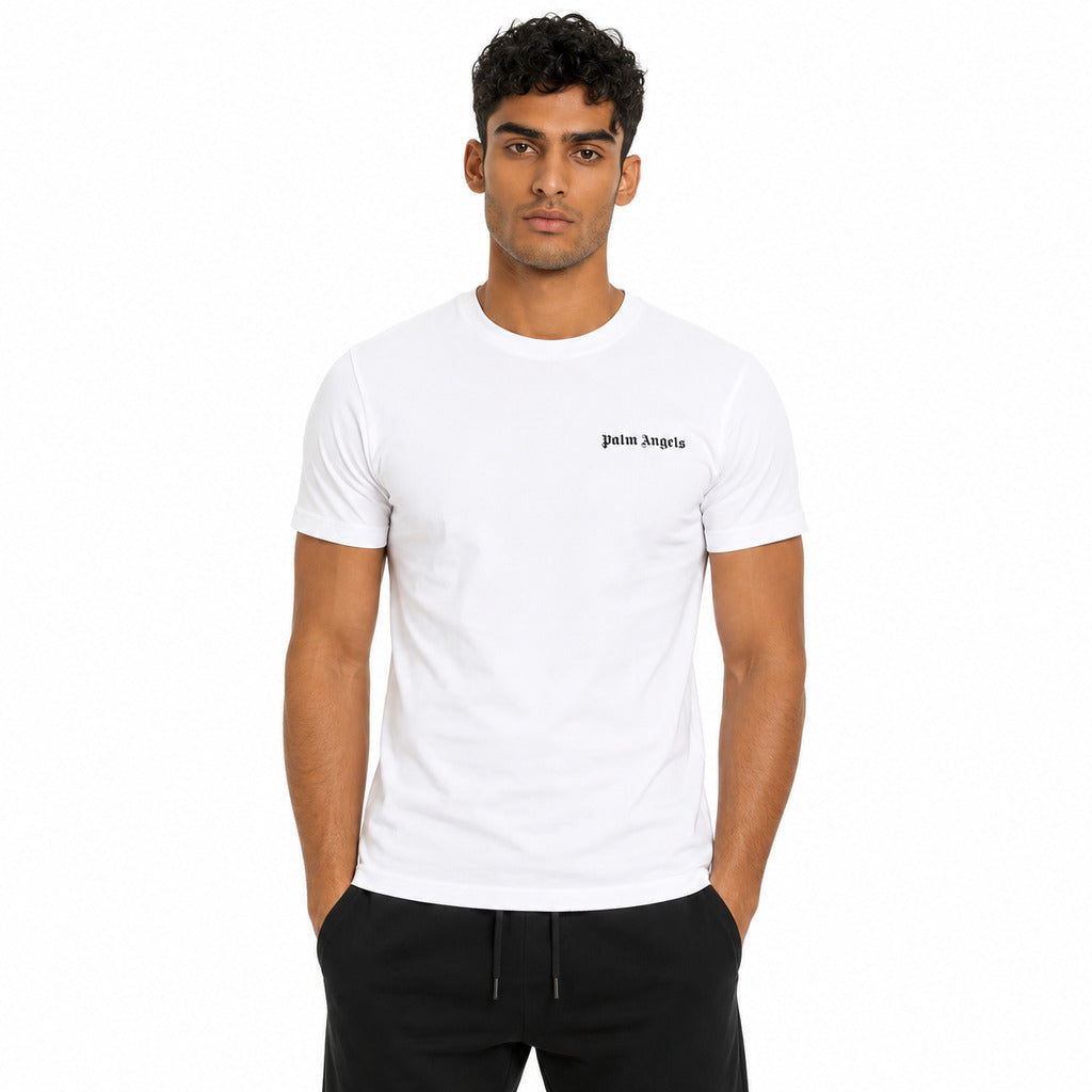 palm angels - T-shirt con logo