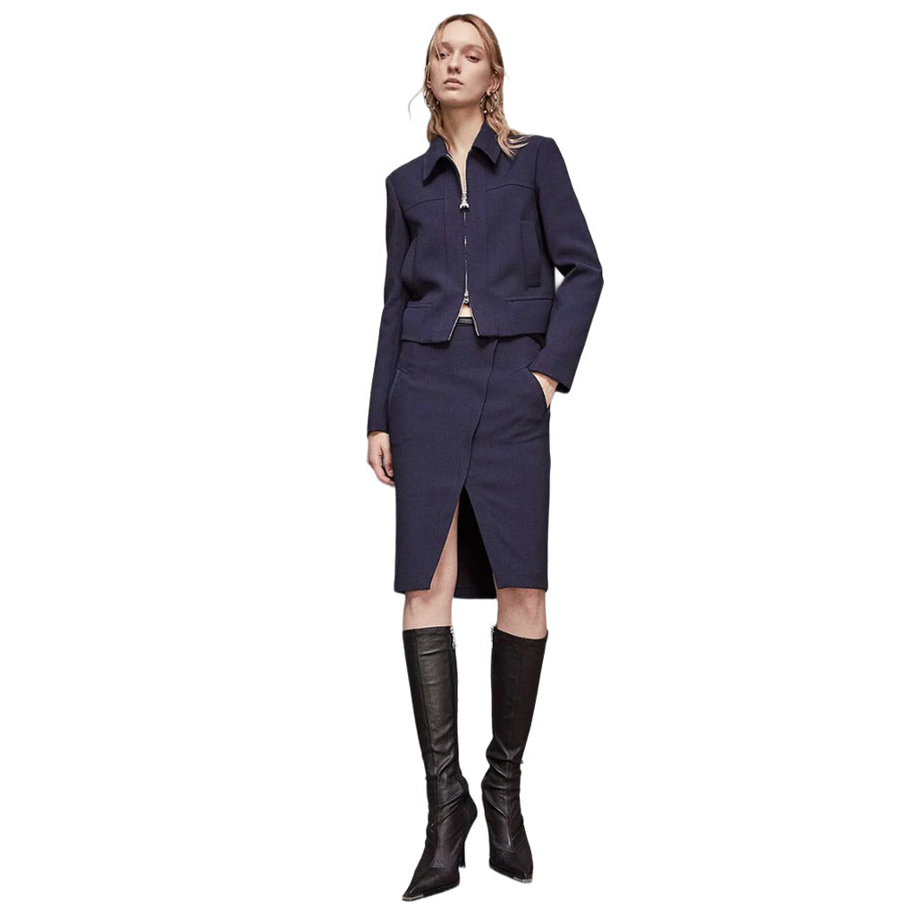 patrizia pepe - Gonna longuette navy