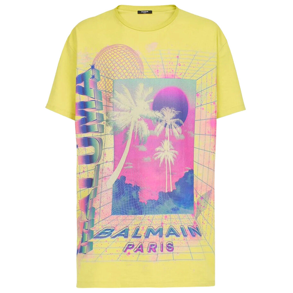 balmain - t-shirt maluma print
