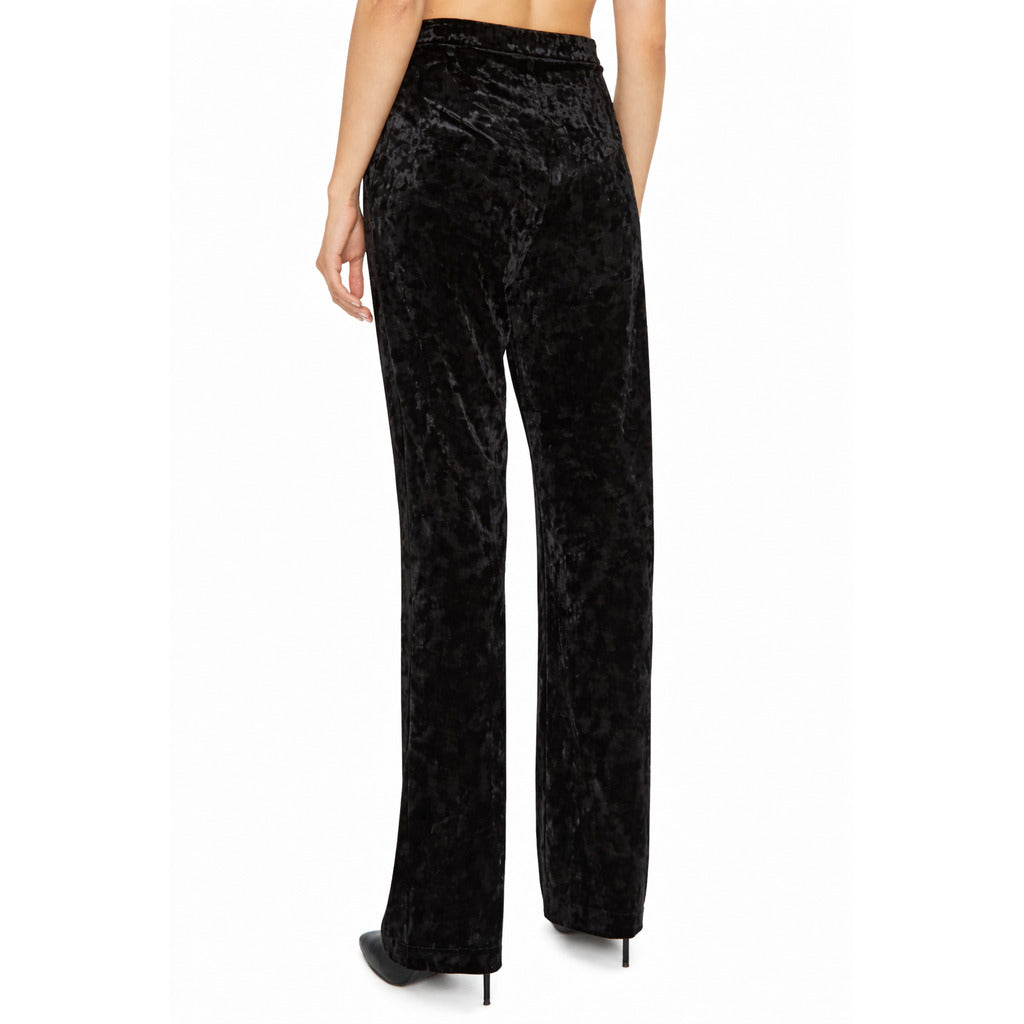 patrizia pepe - pantaloni velluto nero