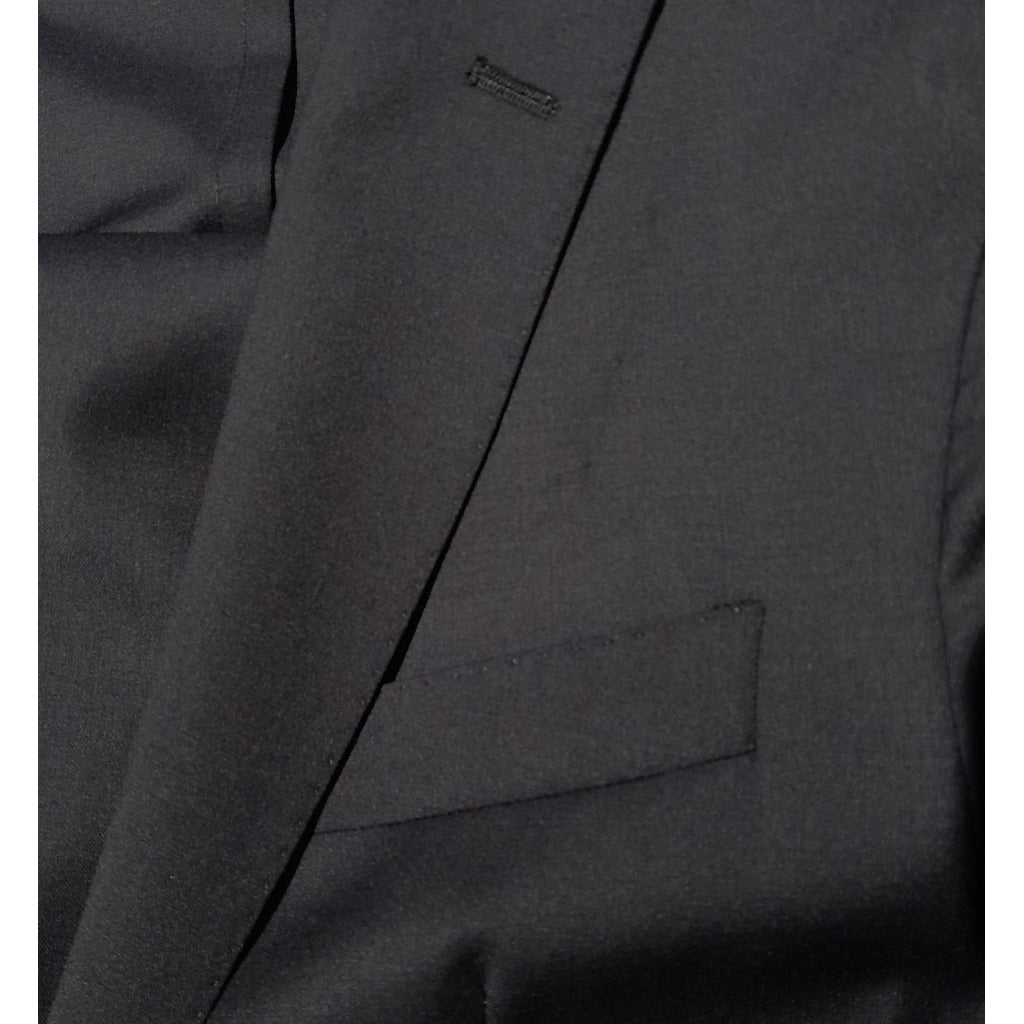 loro piana tessuto - completo lana blu