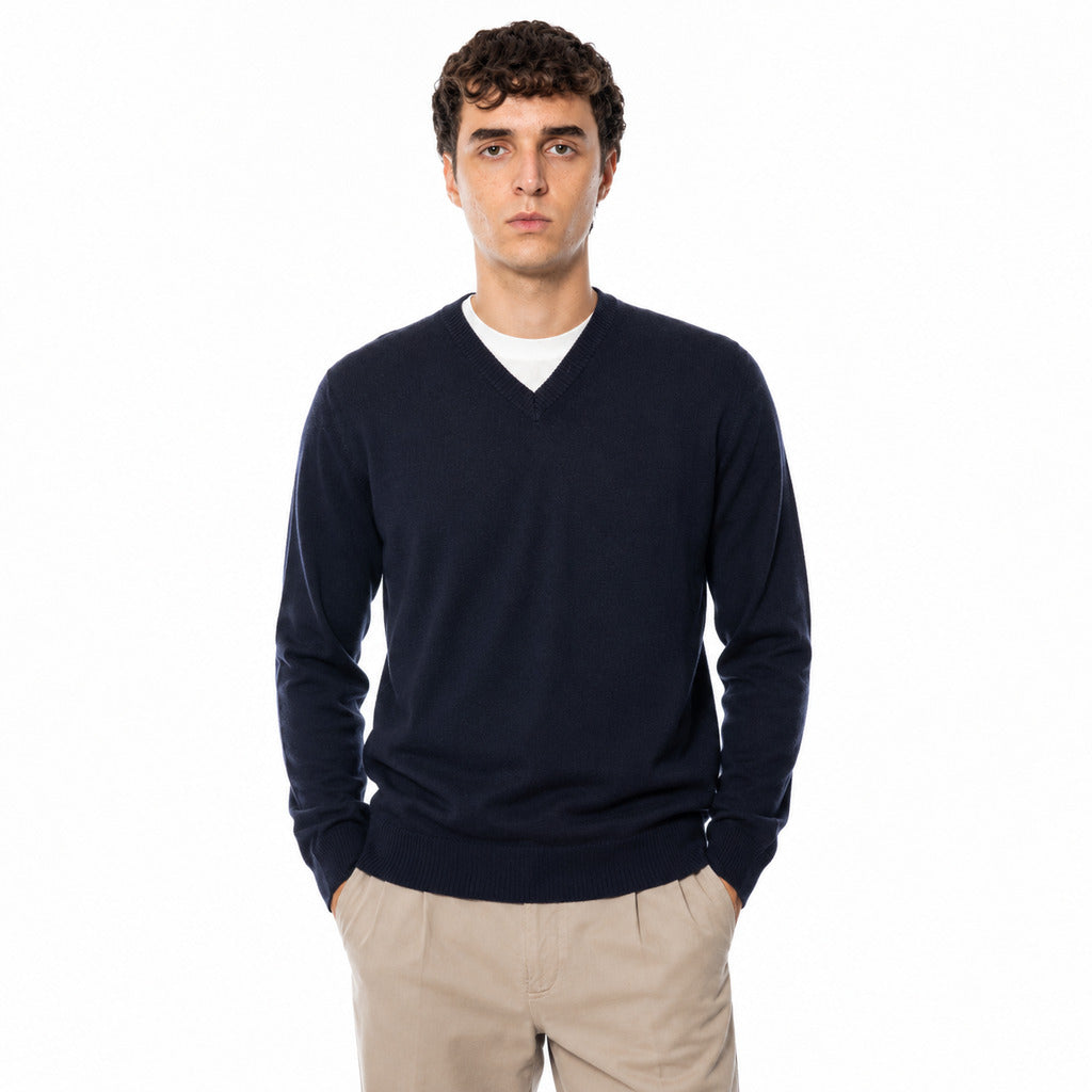 alpha studio - maglia scollo a v
