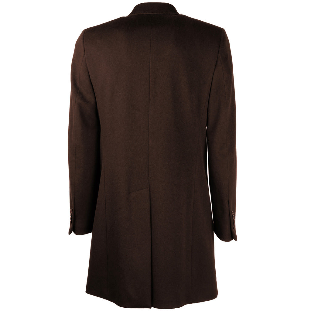 loro piana tessuto - cappotto capolavoro marrone