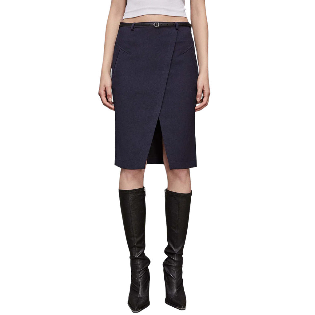 patrizia pepe - Gonna longuette navy