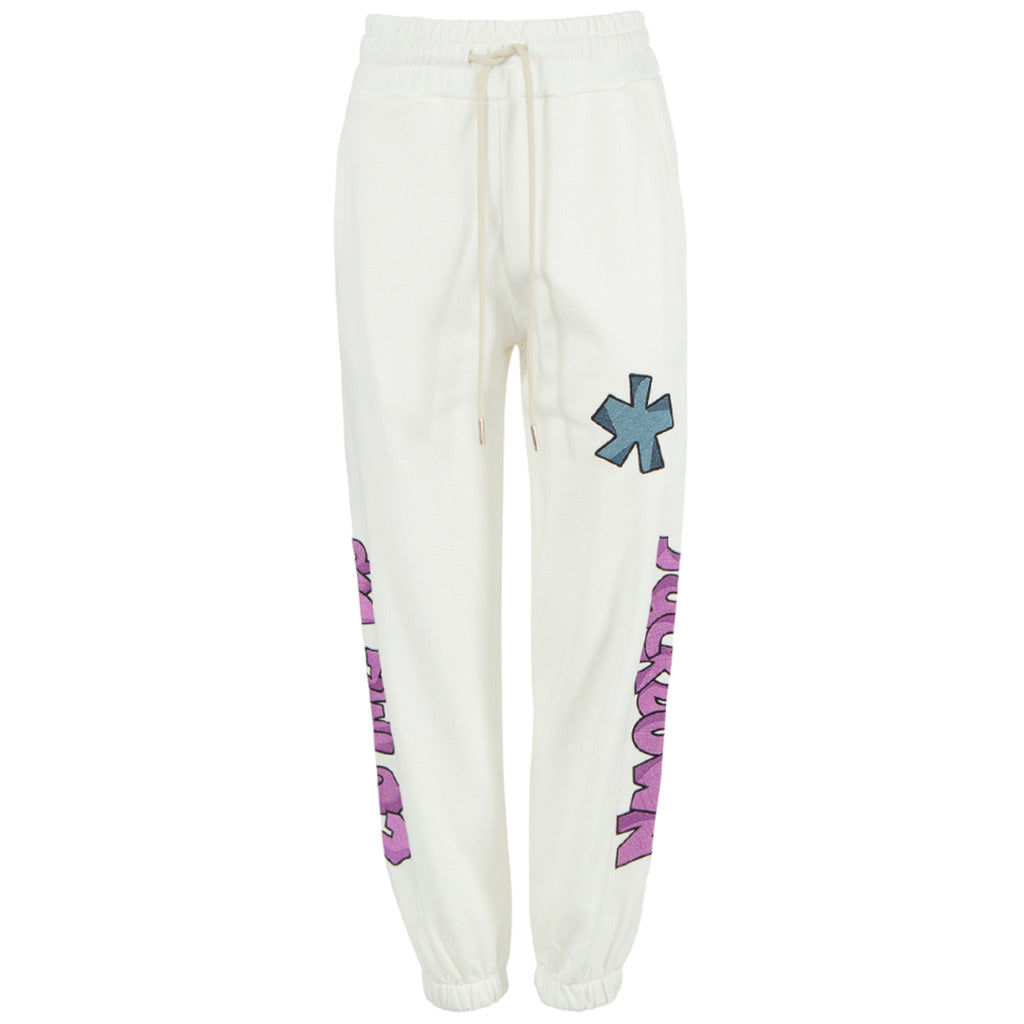 comme des fuckdown - pantaloni felpa ricamo