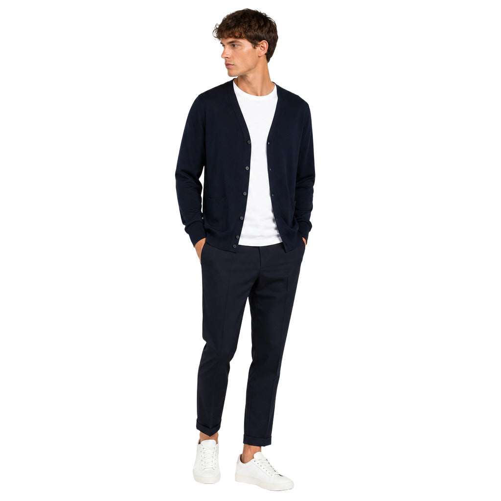 alpha studio - cardigan ultrafino