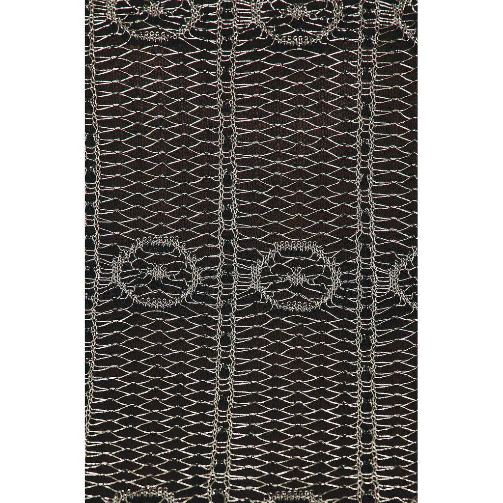the attico - top black-silver