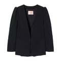 twinset - giacca blazer con maniche a sbuffo