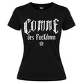 comme des fuckdown - t-shit stampa e borchie
