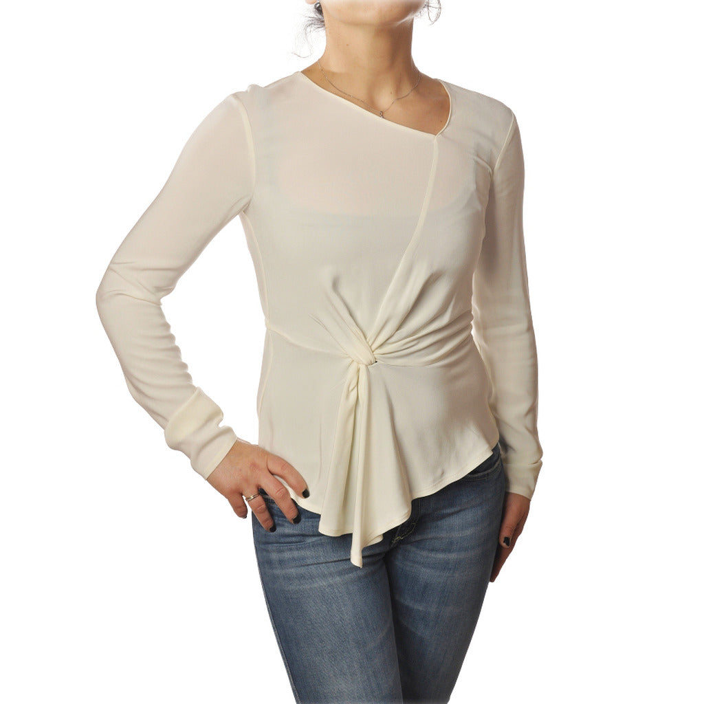 patrizia pepe - blusa taglio incrociato