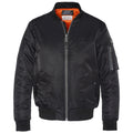 schott nyc - airforce jacket black