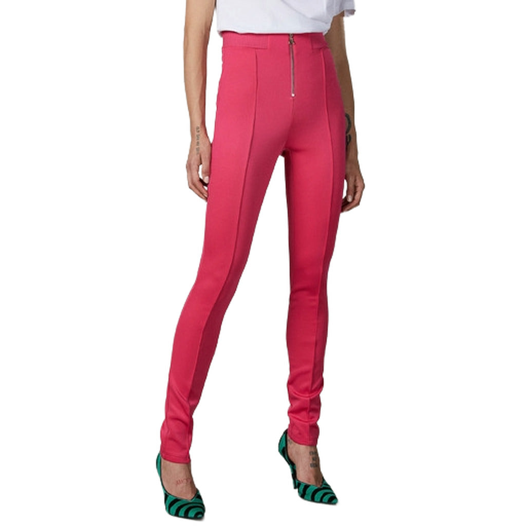 patrizia pepe - pantaloni elasticizzati fucsia